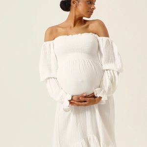 Brand new Nothing Fits But New Yuki Dress in size Small color white